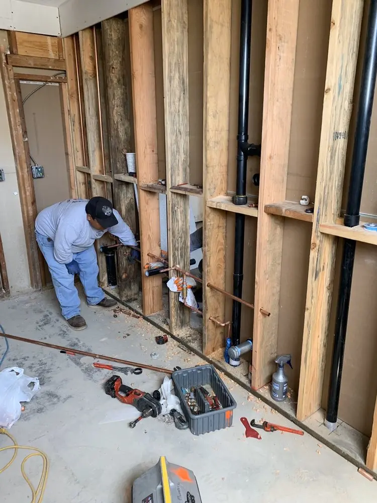 Commercial rough-in plumbing for Commercial Plumbing in Rehoboth